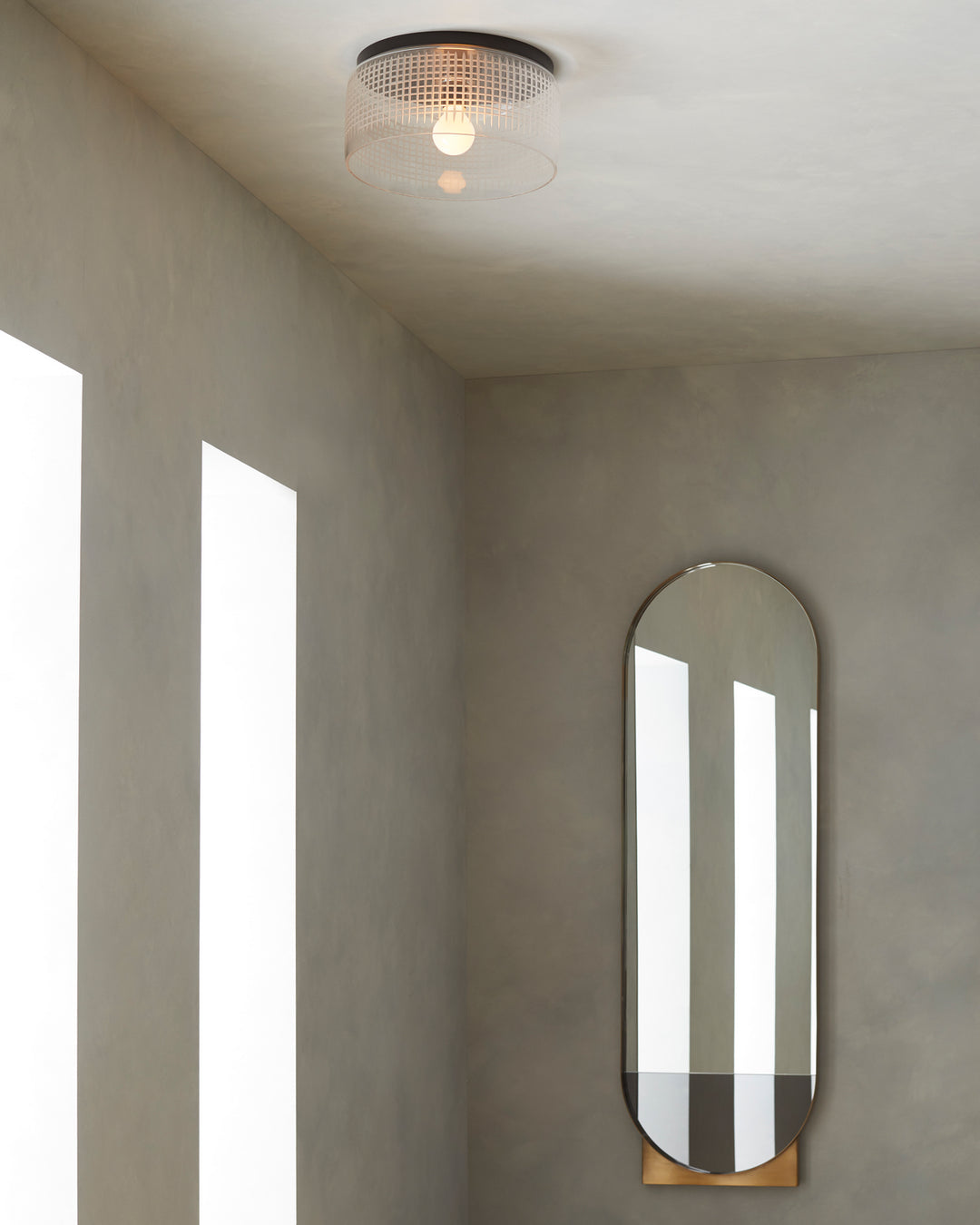 Cut One Light Flush mount