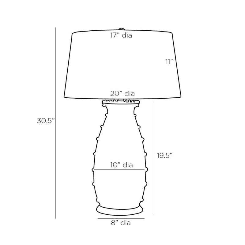 Spitzy One Light Table Lamp