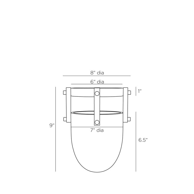 Toren One Light Flush Mount