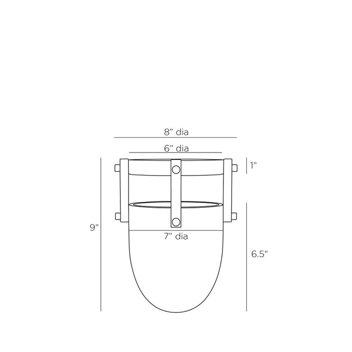 Toren One Light Flush Mount