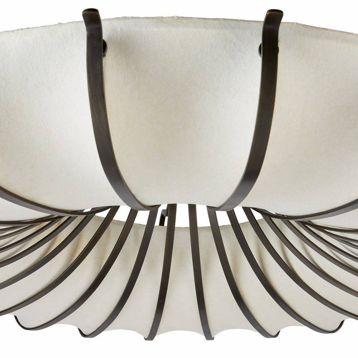 Chambers Ten Light Flush Mount