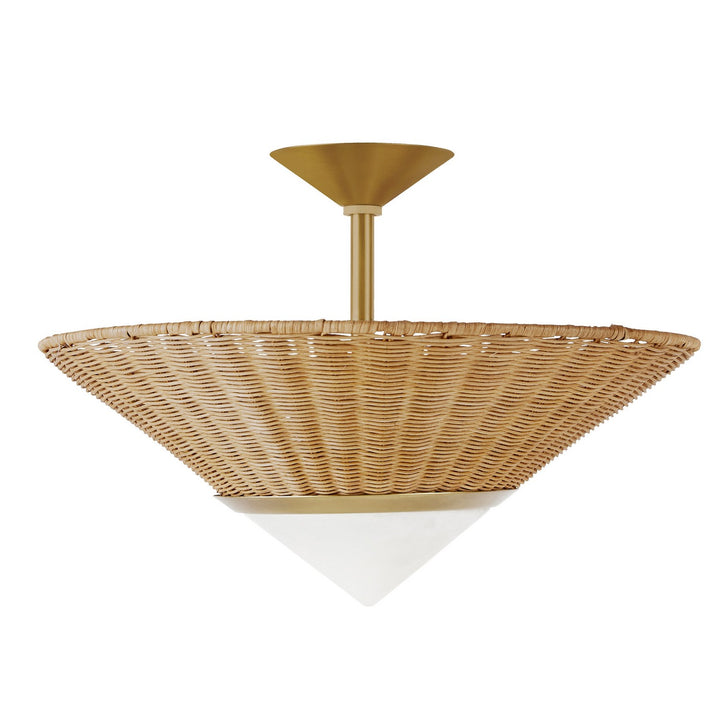 Calista Three Light Flush Mount