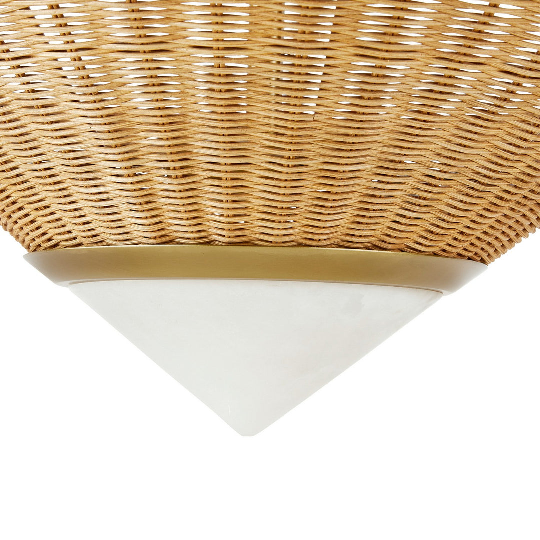 Calista Three Light Flush Mount