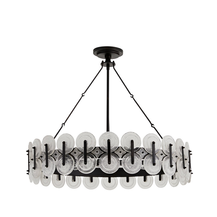 Rondelle Eight Light Chandelier