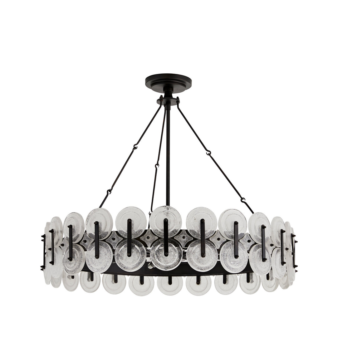 Rondelle Eight Light Chandelier