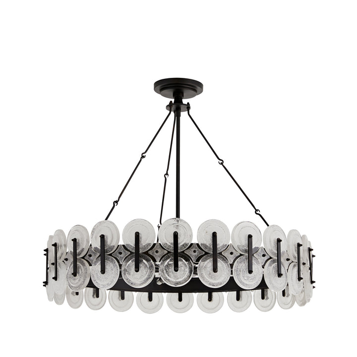 Rondelle Eight Light Chandelier