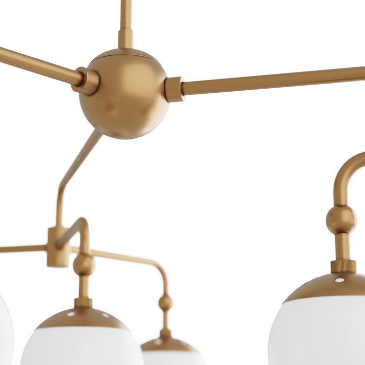 Utica Nine Light Chandelier