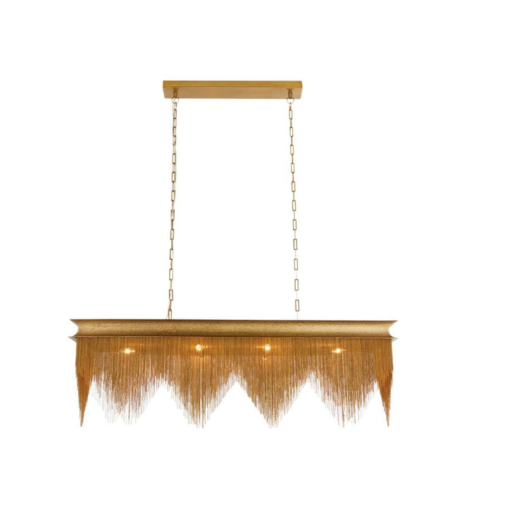Heiress Six Light Linear Chandelier