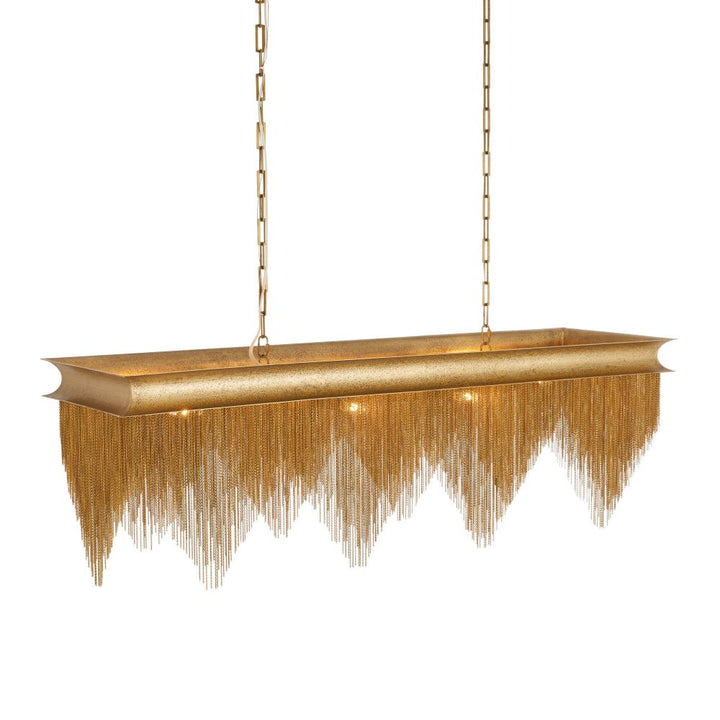 Heiress Six Light Linear Chandelier