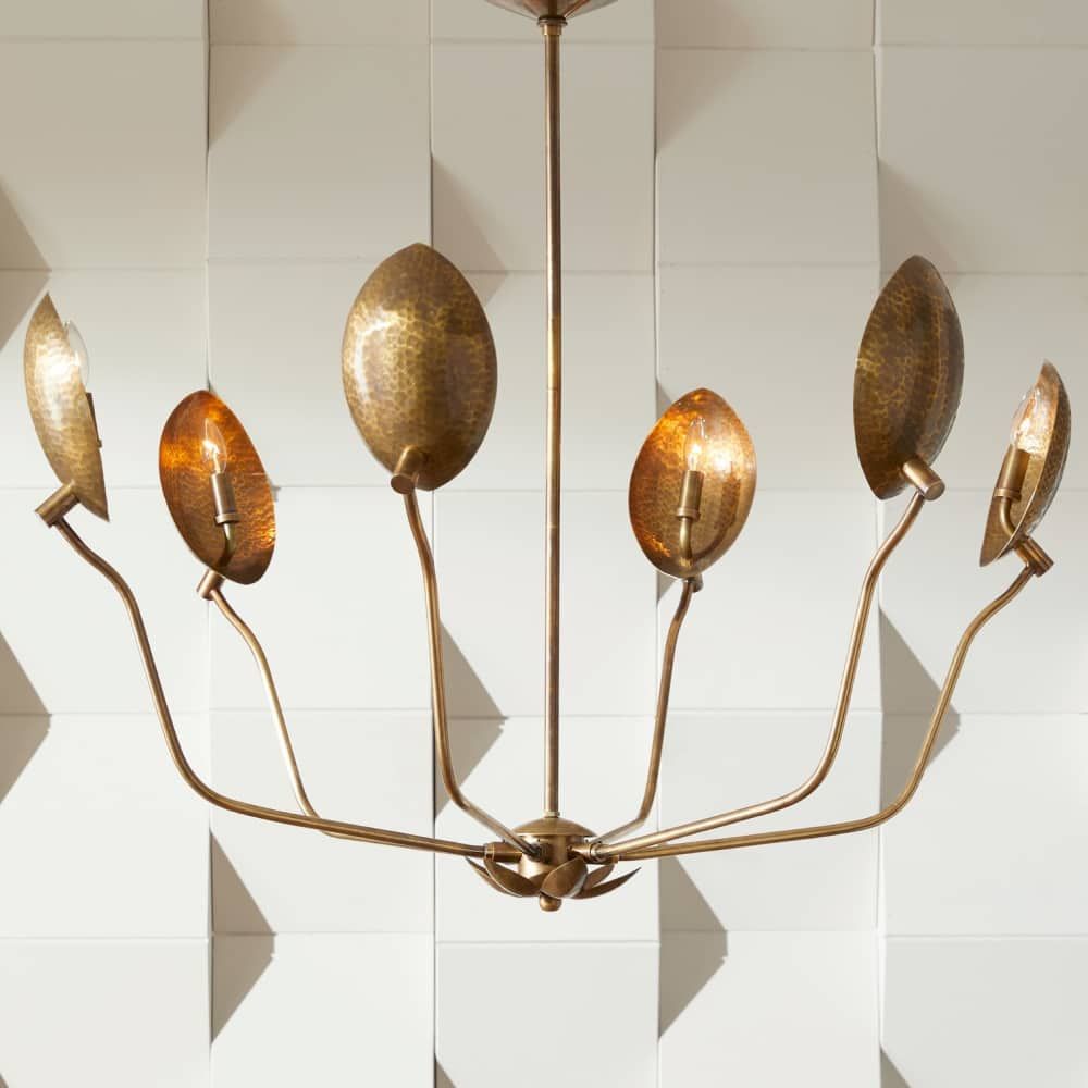 Flores Six Light Chandelier