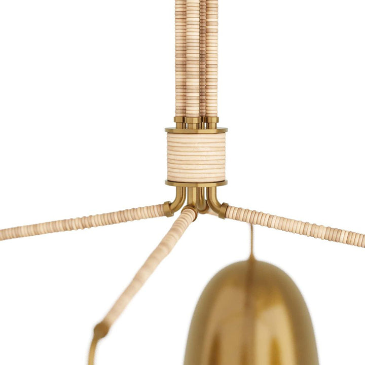 Worth Four Light Chandelier