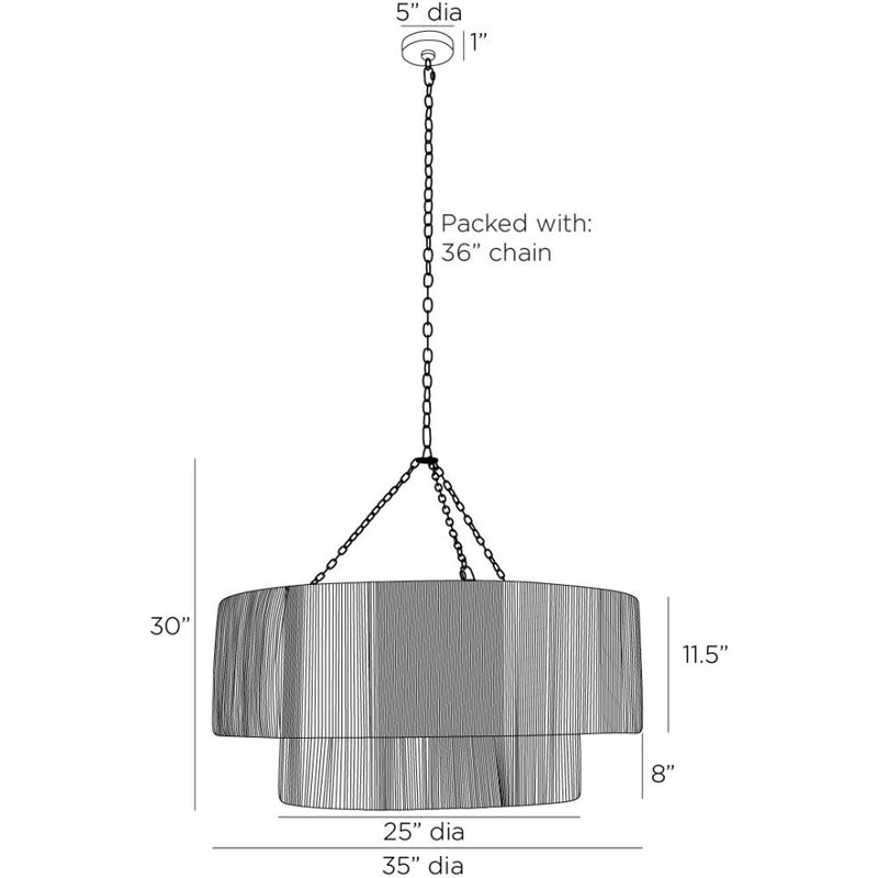 Creighton Three Light Chandelier