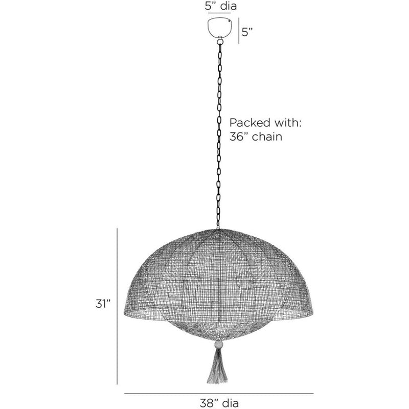 Cabana Three Light Pendant