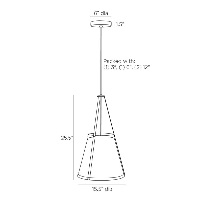 Tori One Light Pendant
