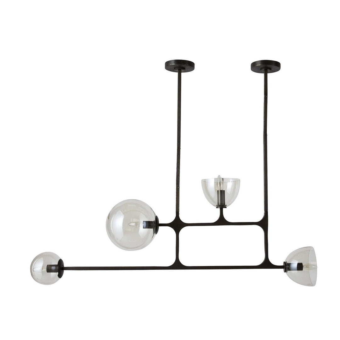 Dillon Four Light Linear Chandelier