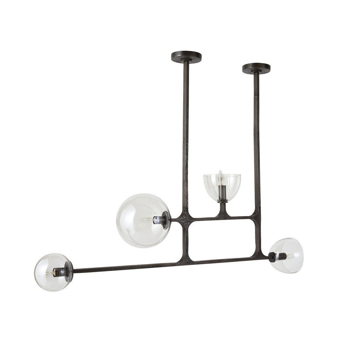 Dillon Four Light Linear Chandelier