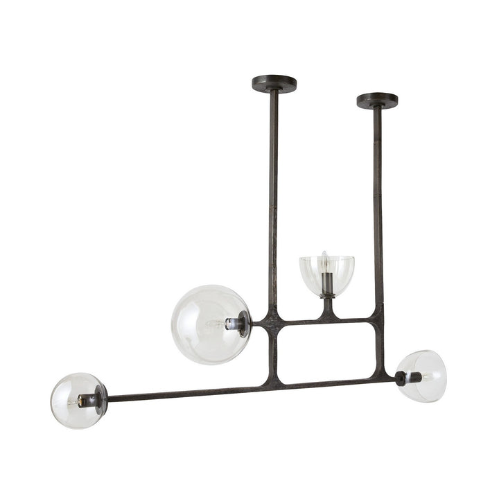 Dillon Four Light Linear Chandelier
