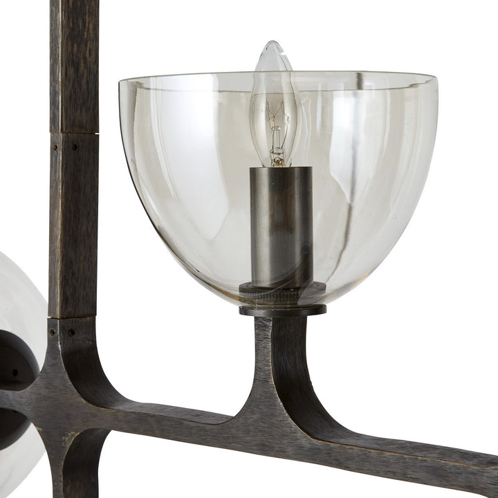 Dillon Four Light Linear Chandelier