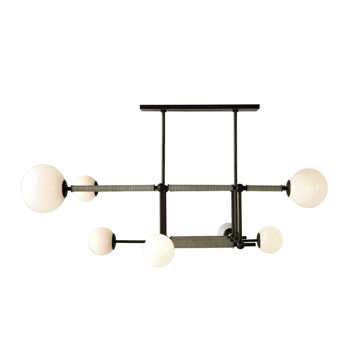 Erica Eight Light Linear Chandelier