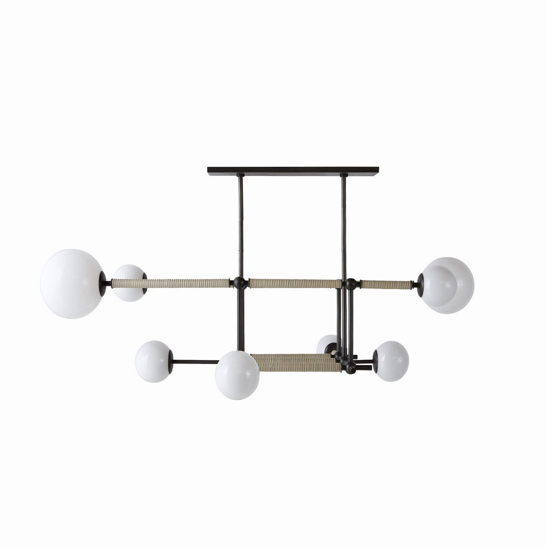 Erica Eight Light Linear Chandelier