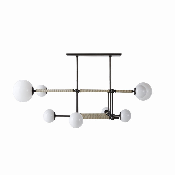 Erica Eight Light Linear Chandelier