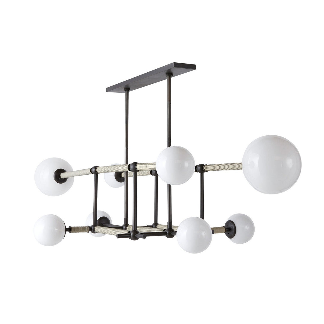 Erica Eight Light Linear Chandelier