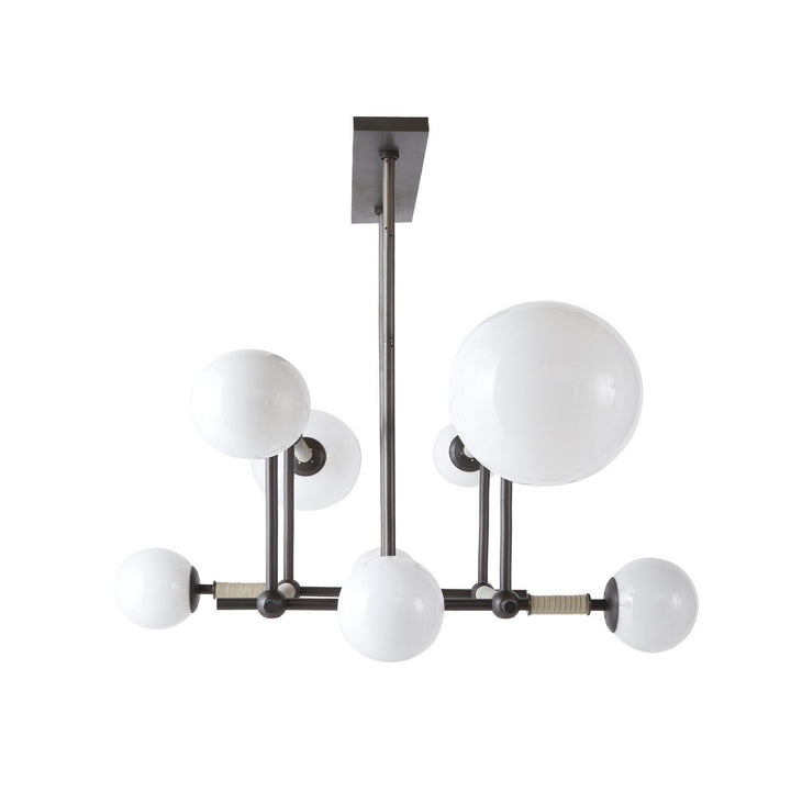 Erica Eight Light Linear Chandelier