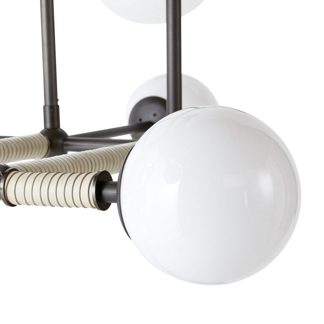 Erica Eight Light Linear Chandelier