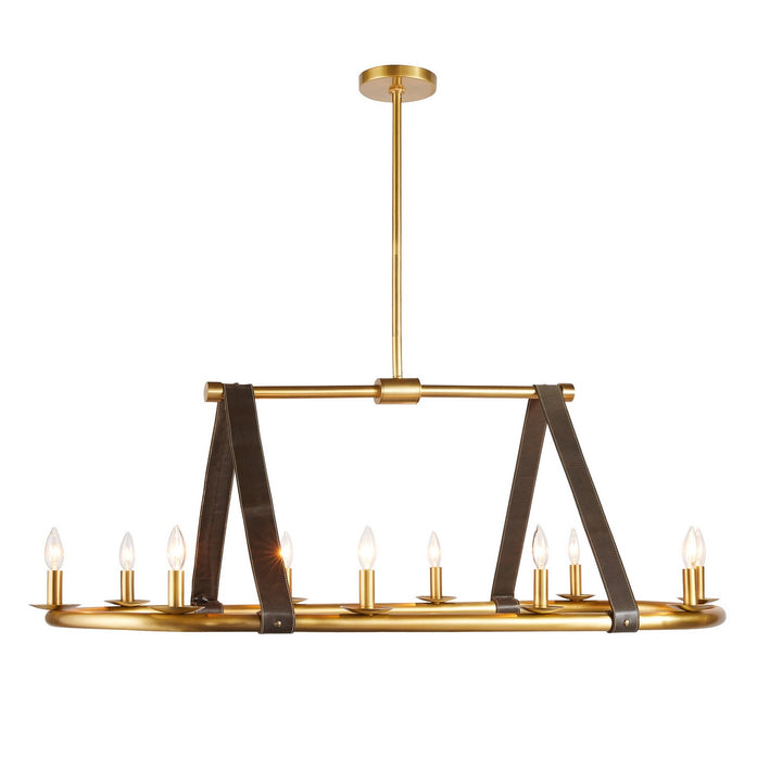 Englewood Ten Light Linear Chandelier