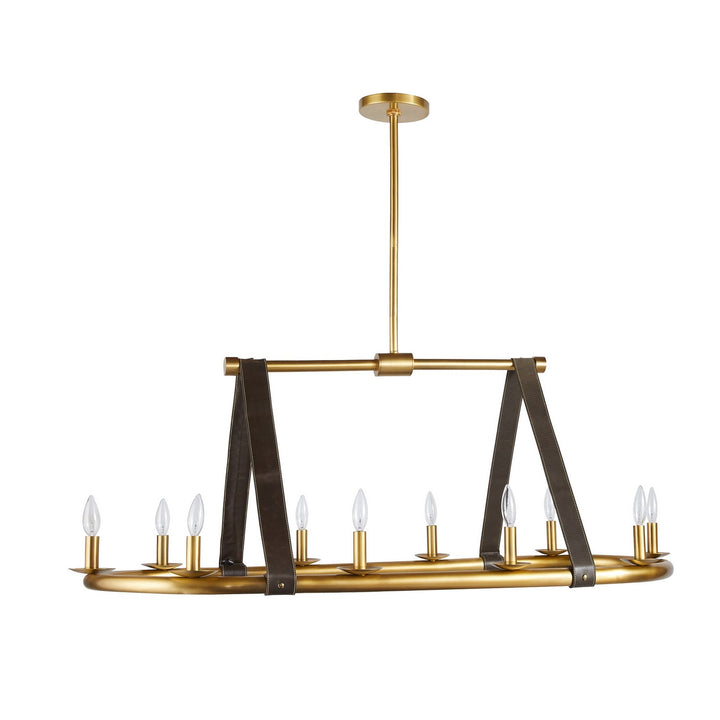 Englewood Ten Light Linear Chandelier