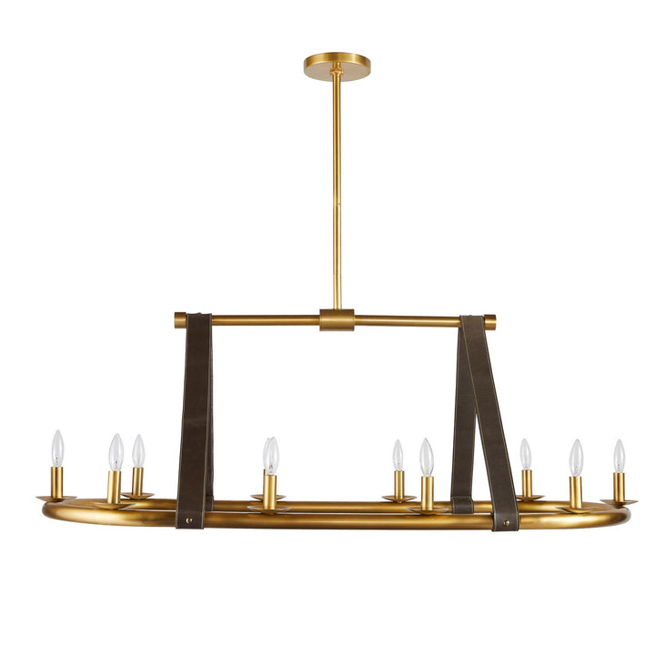 Englewood Ten Light Linear Chandelier