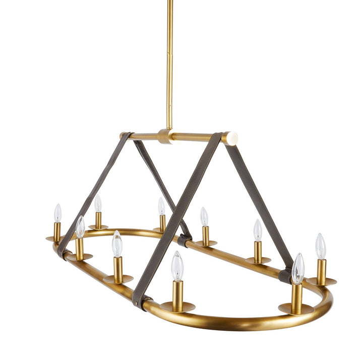 Englewood Ten Light Linear Chandelier