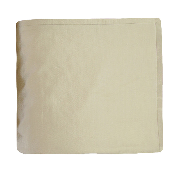 Hammered Champagne Queen Duvet