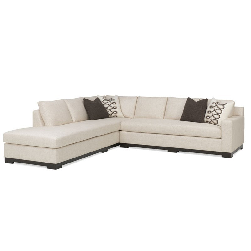 Damien 2pc Bumper Sectional
