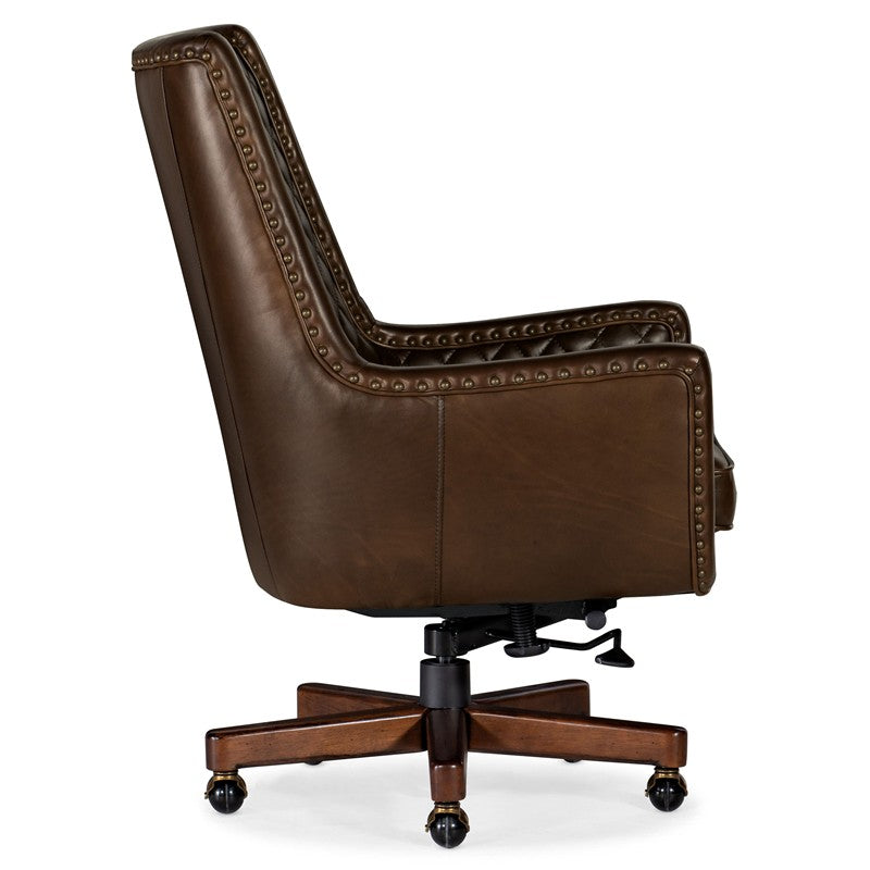 EC - Kent Executive Swivel Tilt Chair - Brown Dark
