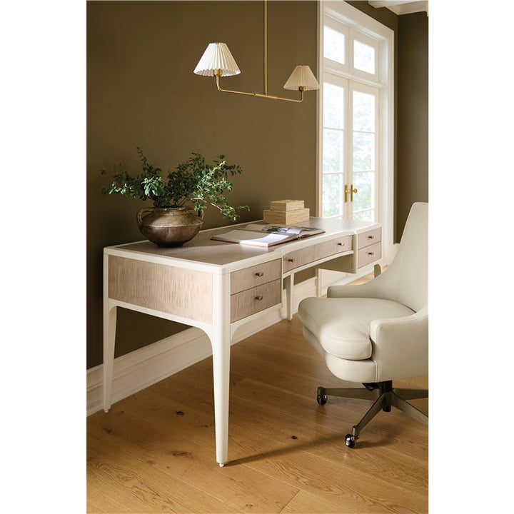 EC - Paula Executive Swivel Tilt Chair - Beige