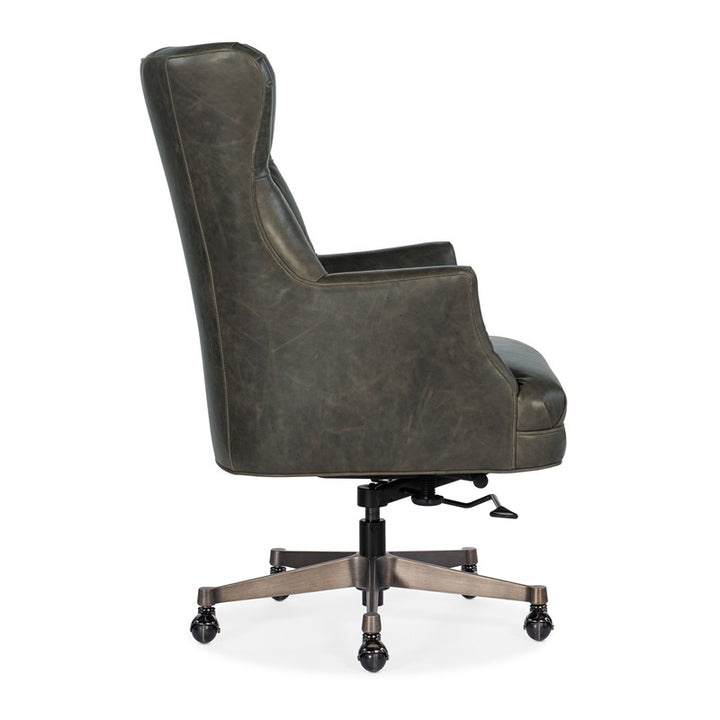 EC - Brinley Executive Swivel Tilt Chair - Dark Gray