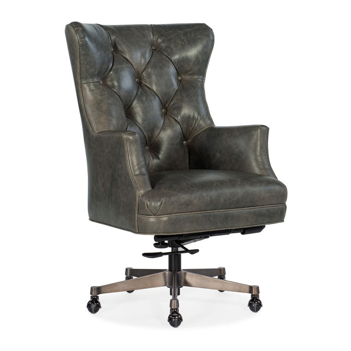 EC - Brinley Executive Swivel Tilt Chair - Dark Gray