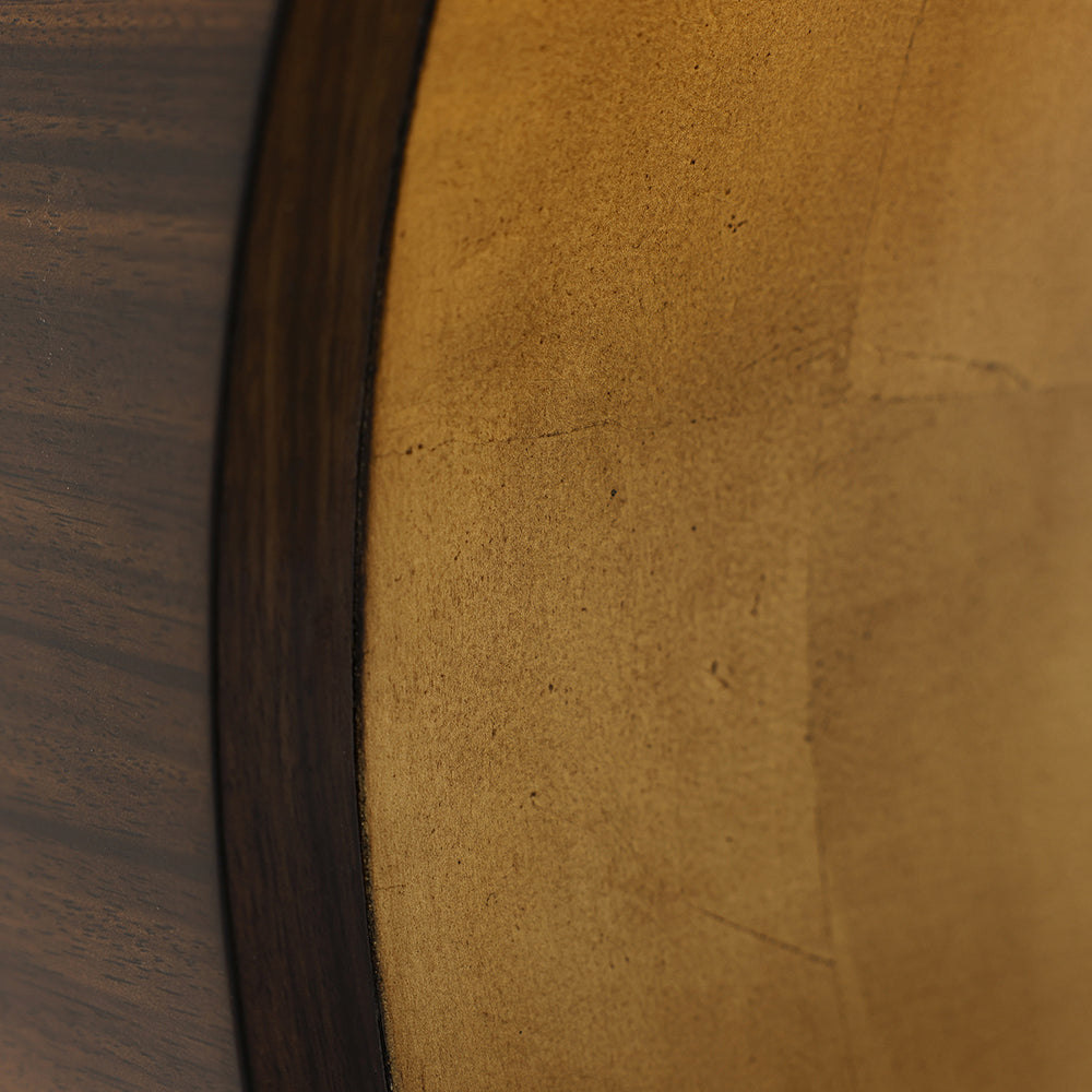 Groove Side Table, Gold