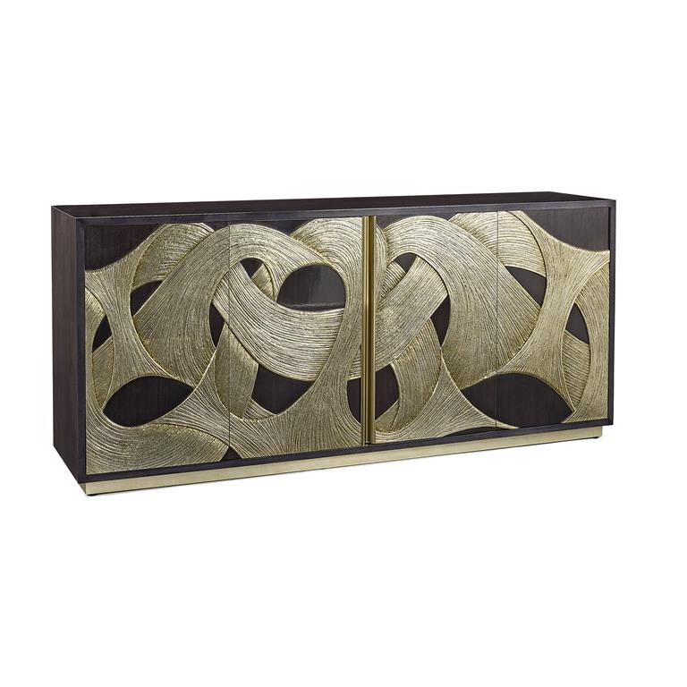 Interlace Four-Door Credenza