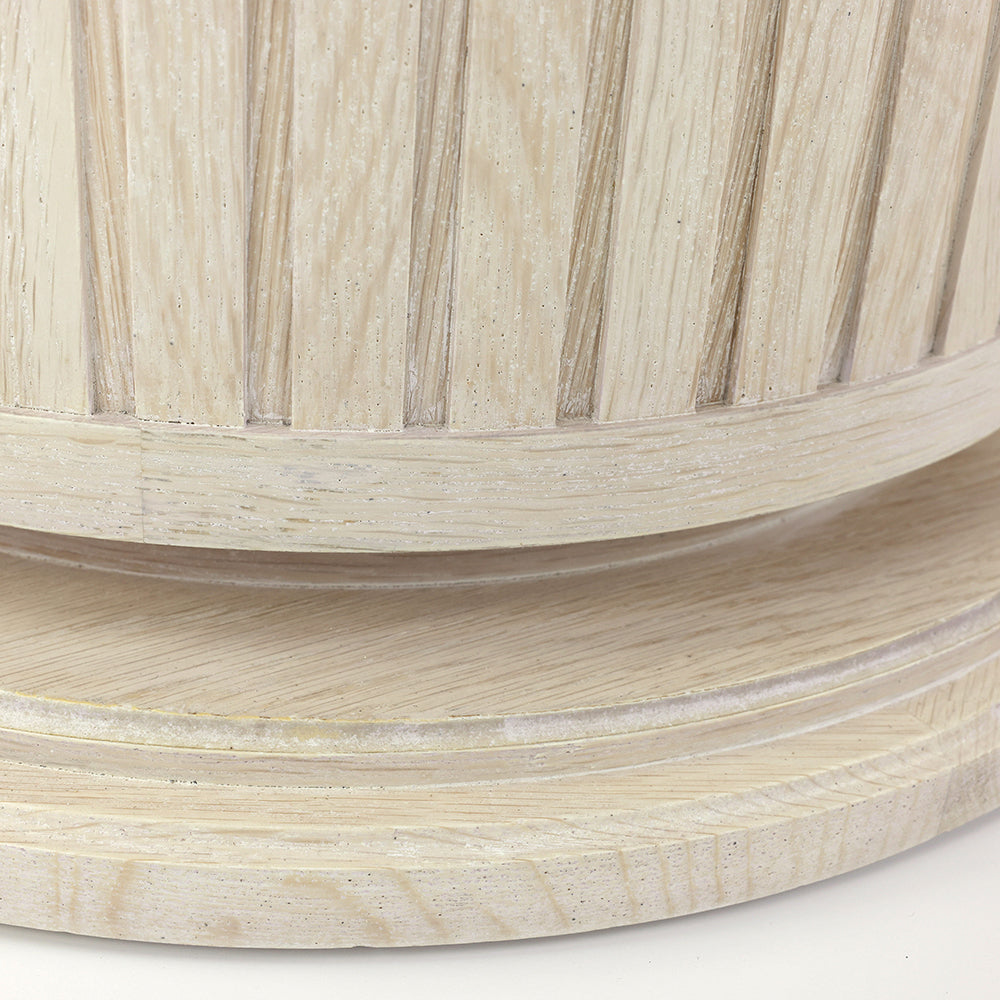 Dorian Dining Table, Wood Top