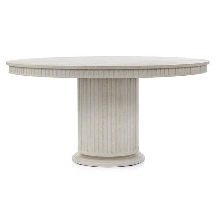 Dorian Dining Table, Wood Top