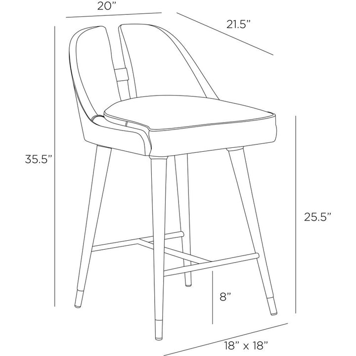 Crowley Counter Stool