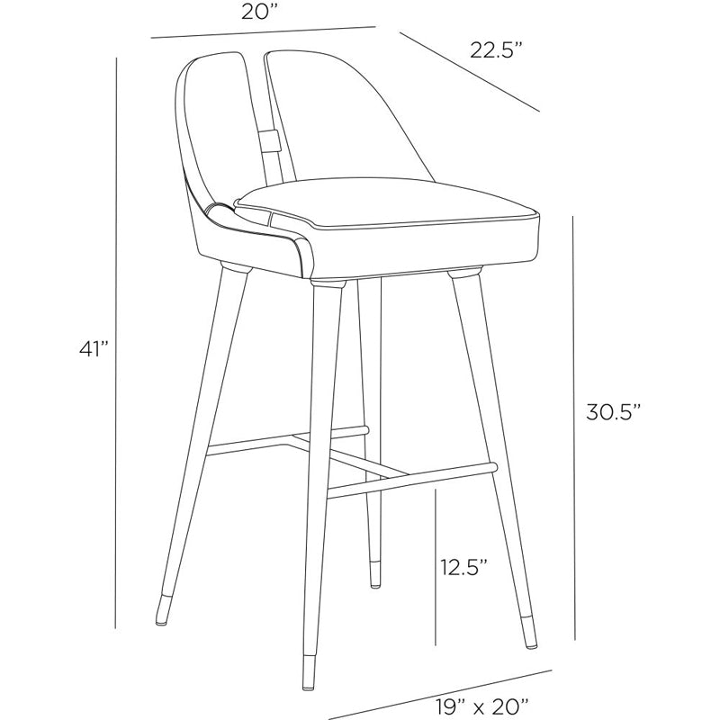 Crowley Bar Stool