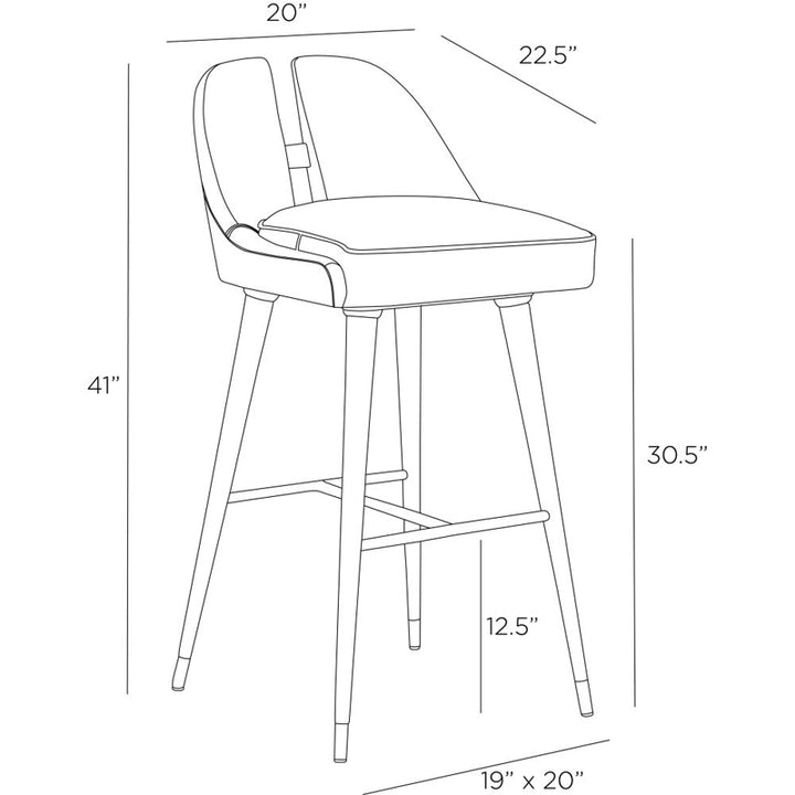 Crowley Bar Stool