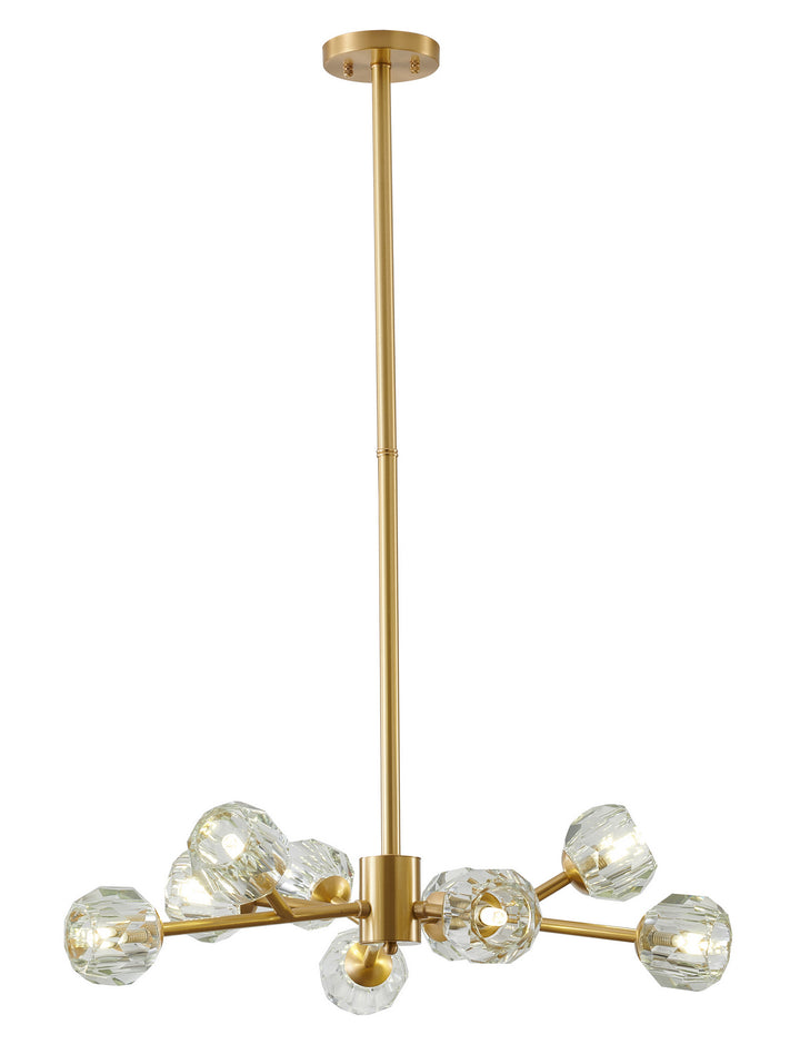 FT75C32BR Nine Light Chandelier