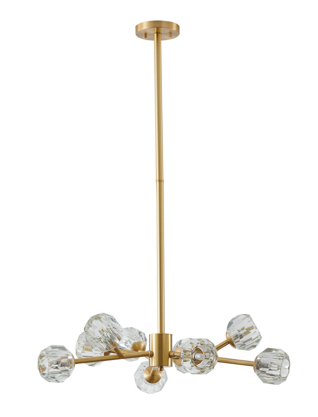 FT75C32BR Nine Light Chandelier