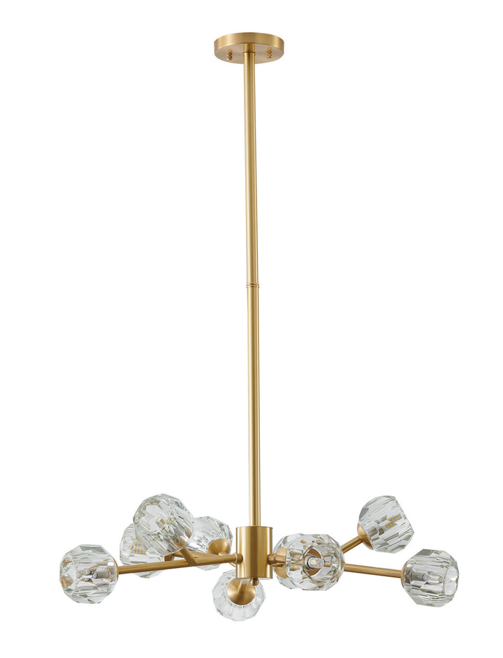 FT75C32BR Nine Light Chandelier