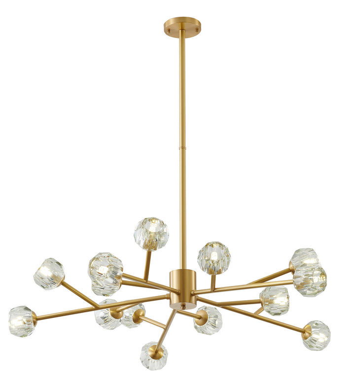 FT76C40BR 15 Light Chandelier