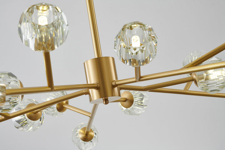 FT76C40BR 15 Light Chandelier